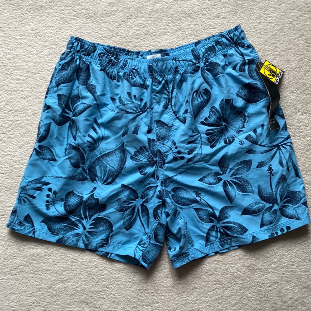 New Body Glove Men’s Swim Trunks Shorts size XXL Blue